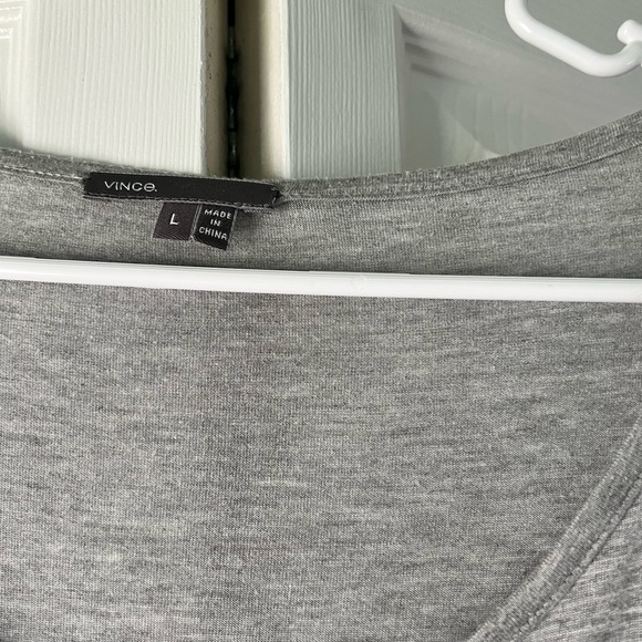 Vince Oversized Long Sleeve Tunic L - Picture 2 of 3